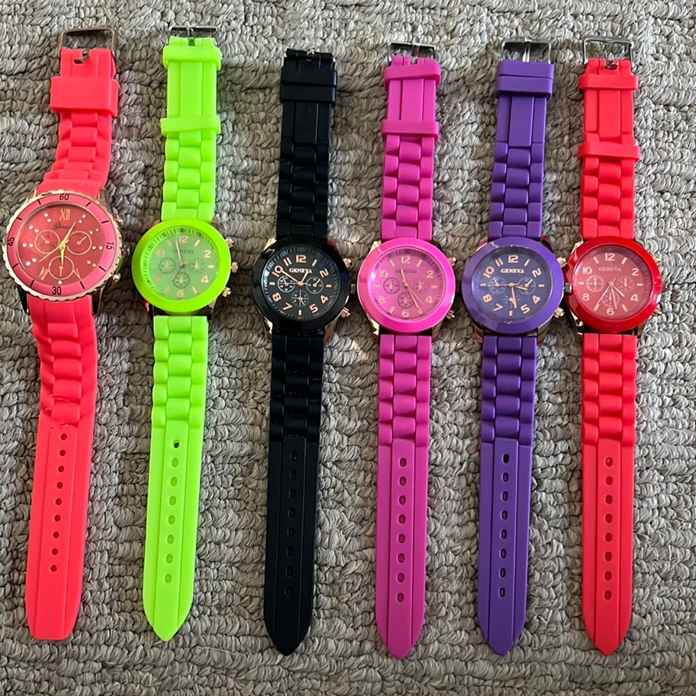 Geneva Jelly Watches